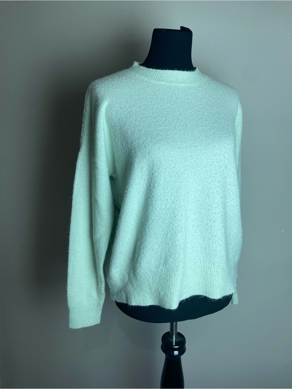 bp Soft Mint Crewneck Sweater